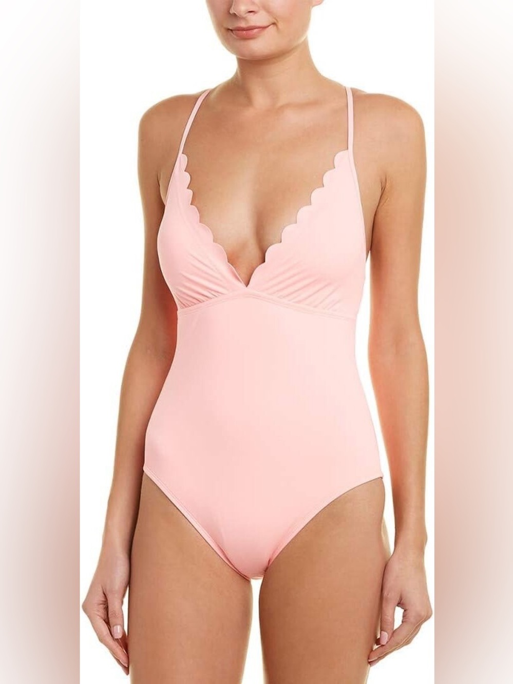 La Blanca Petal Pusher Halter One-Piece L143104 Womens Size 10